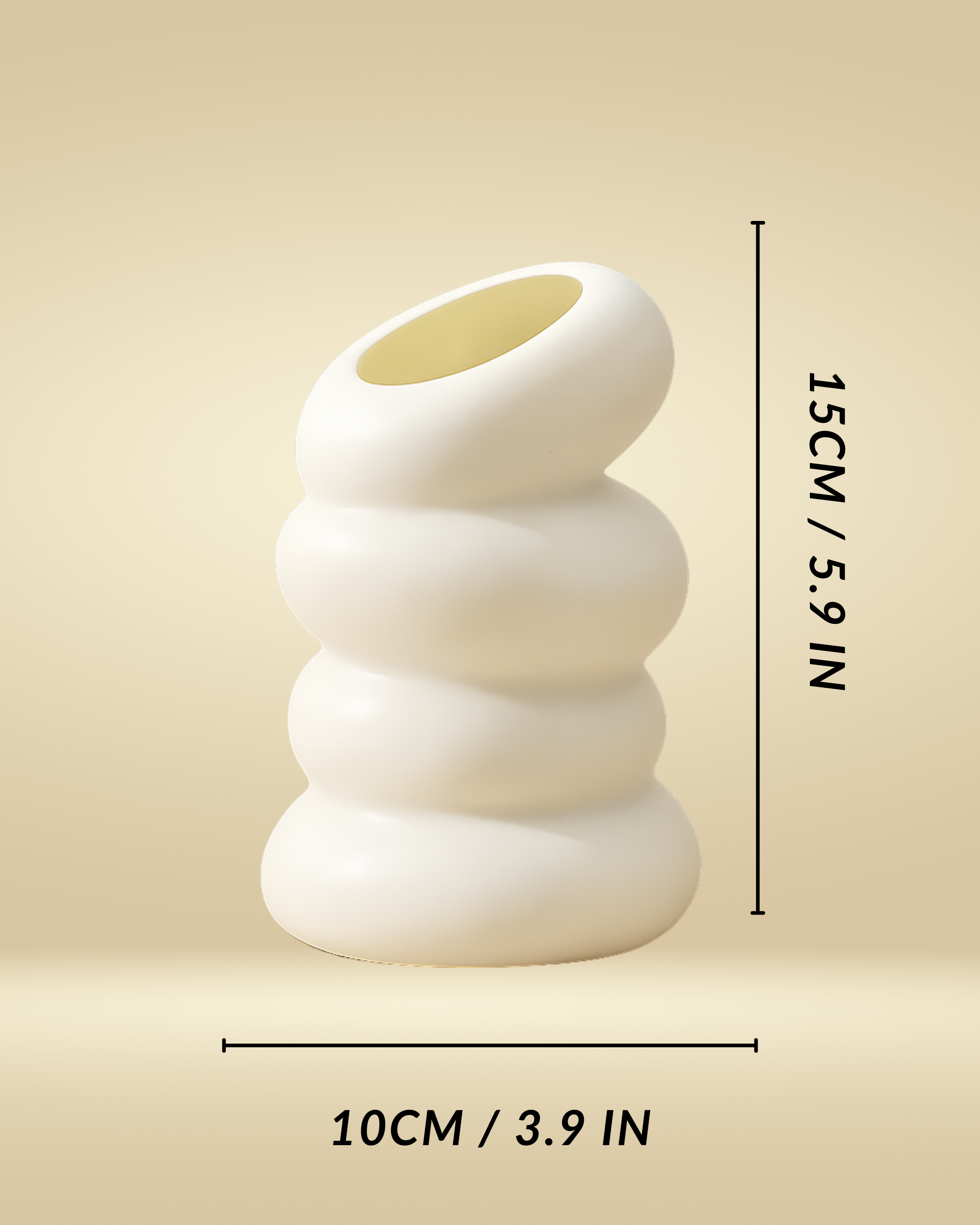 Soft wave vase