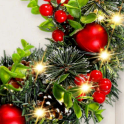 Winter Glow Wreath