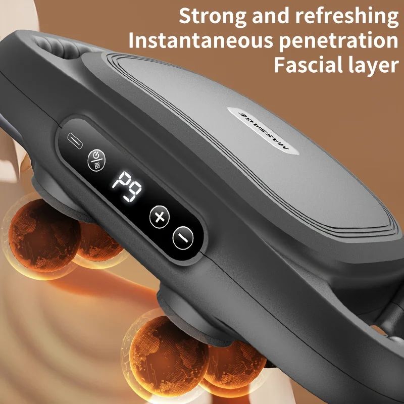 PowerPulse™ 6-Head Massage Gun - Feel Good Energy.