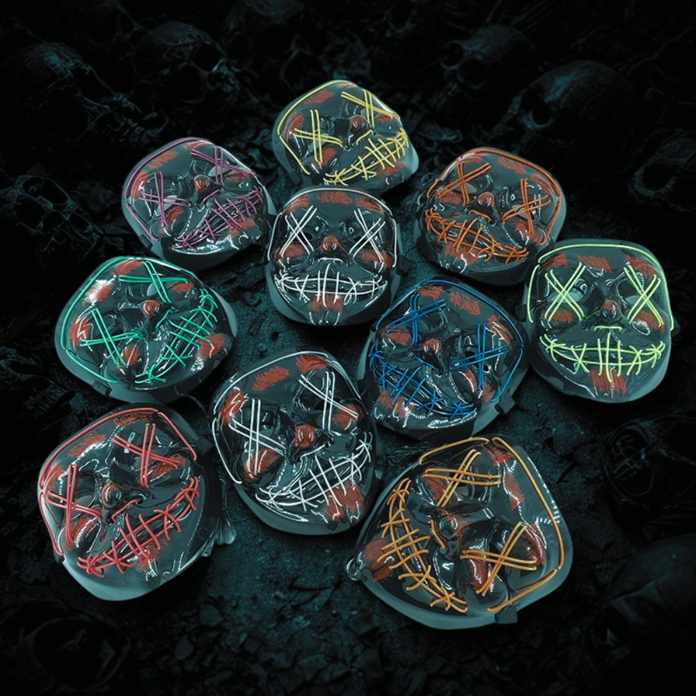 ShadowV – Wireless Neon Scary Mask
