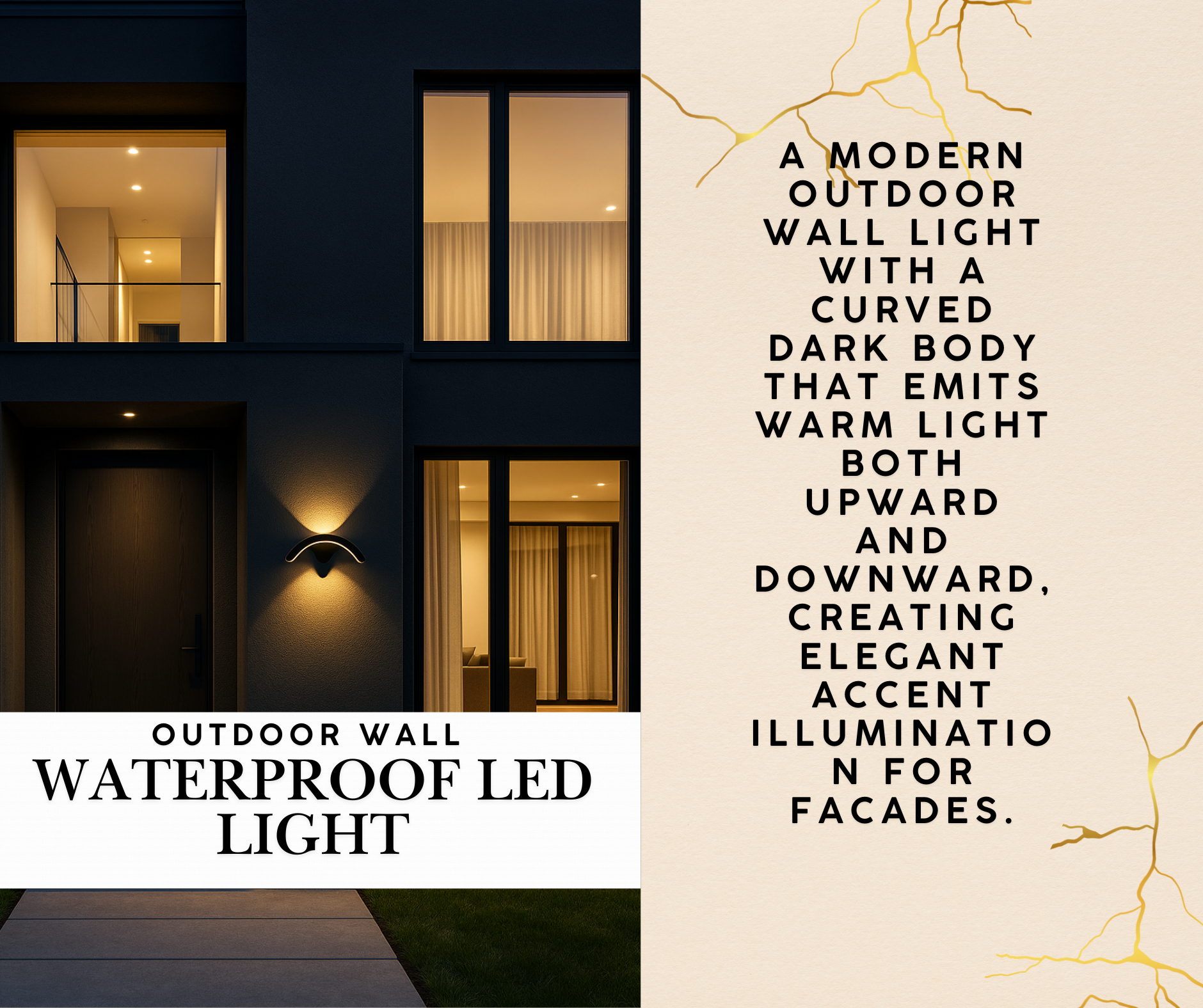 Outdoor Wall Waterproof LED Light