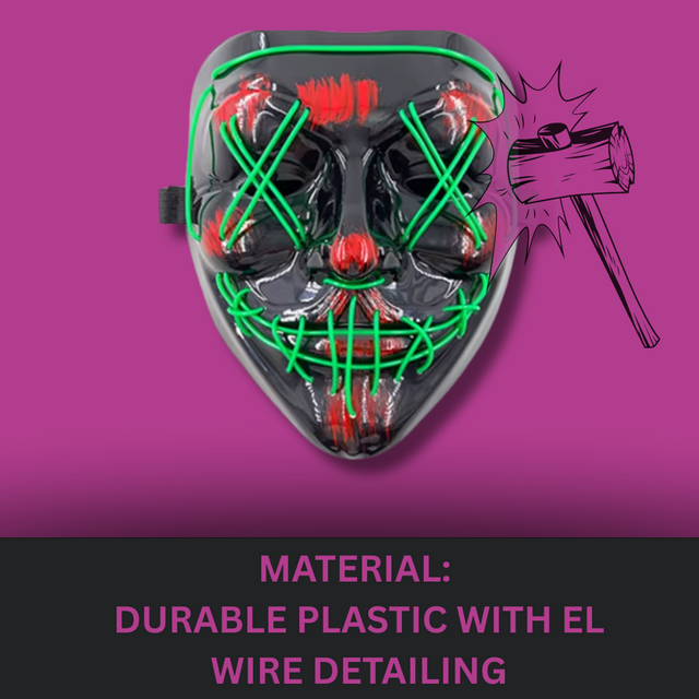 ShadowV – Wireless Neon Scary Mask