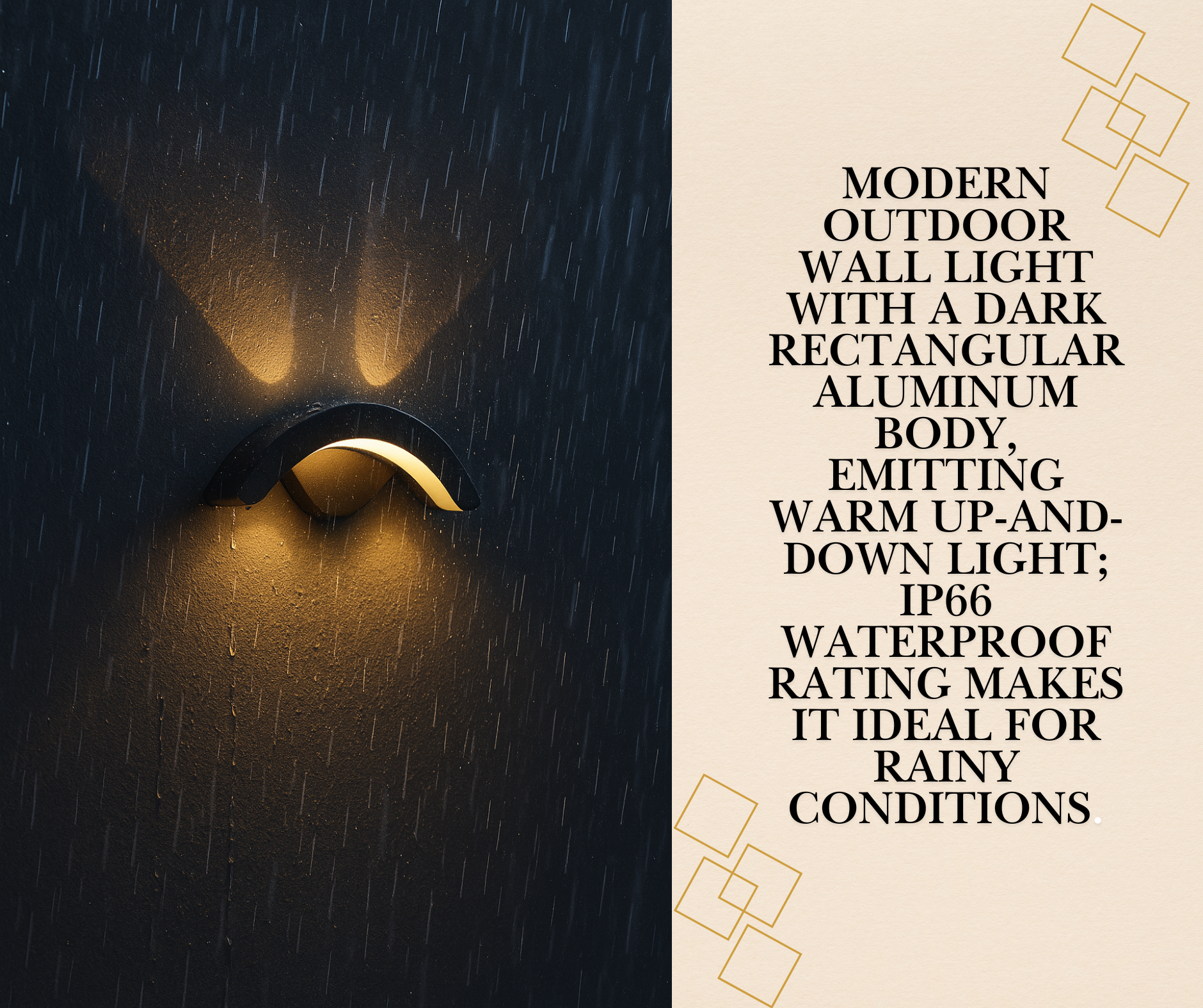Outdoor Wall Waterproof LED Light