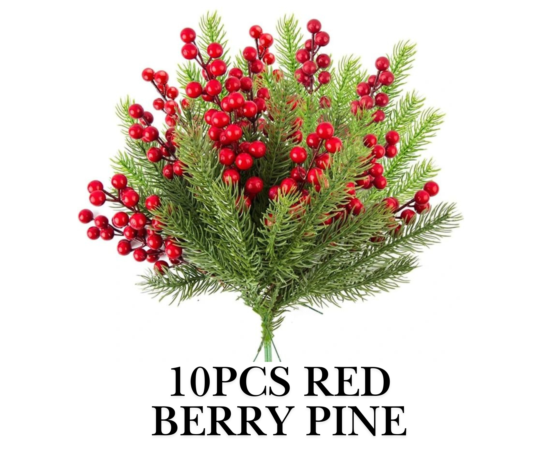 Evergreen Christmas Pine & Berries Bundle