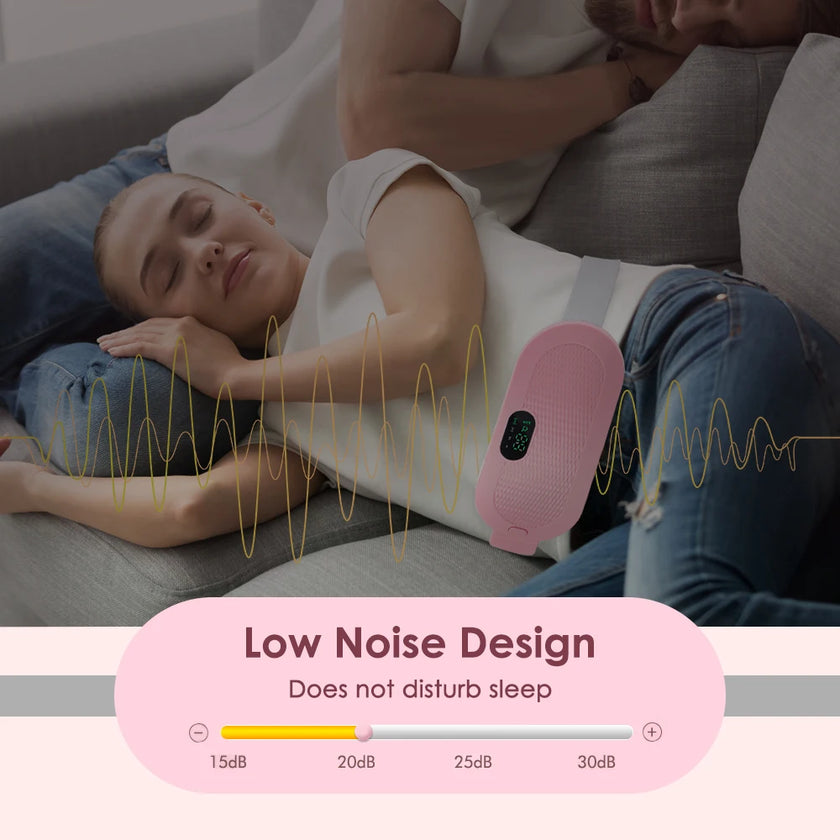 Heated Massage Warming Palace Belt for Girls during Menstrual Period Auntie Nuangongbao Intelligent Heating Waist Massage Device