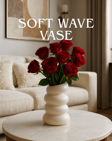 Soft wave vase