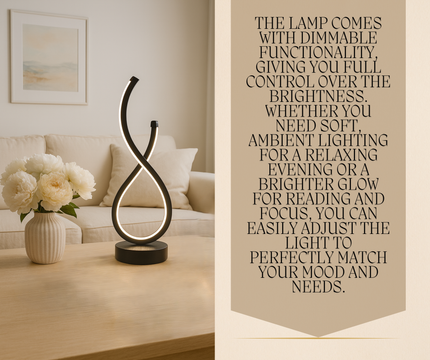 Spiral LED Night Lamp
