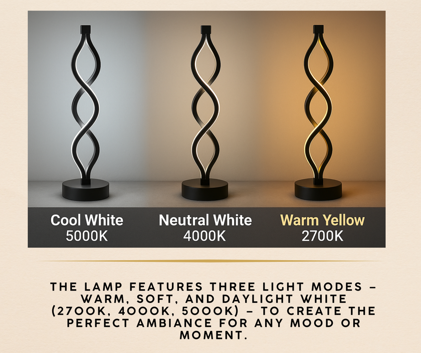 Helix Glow LED Lamp