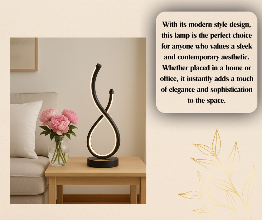 Spiral LED Night Lamp