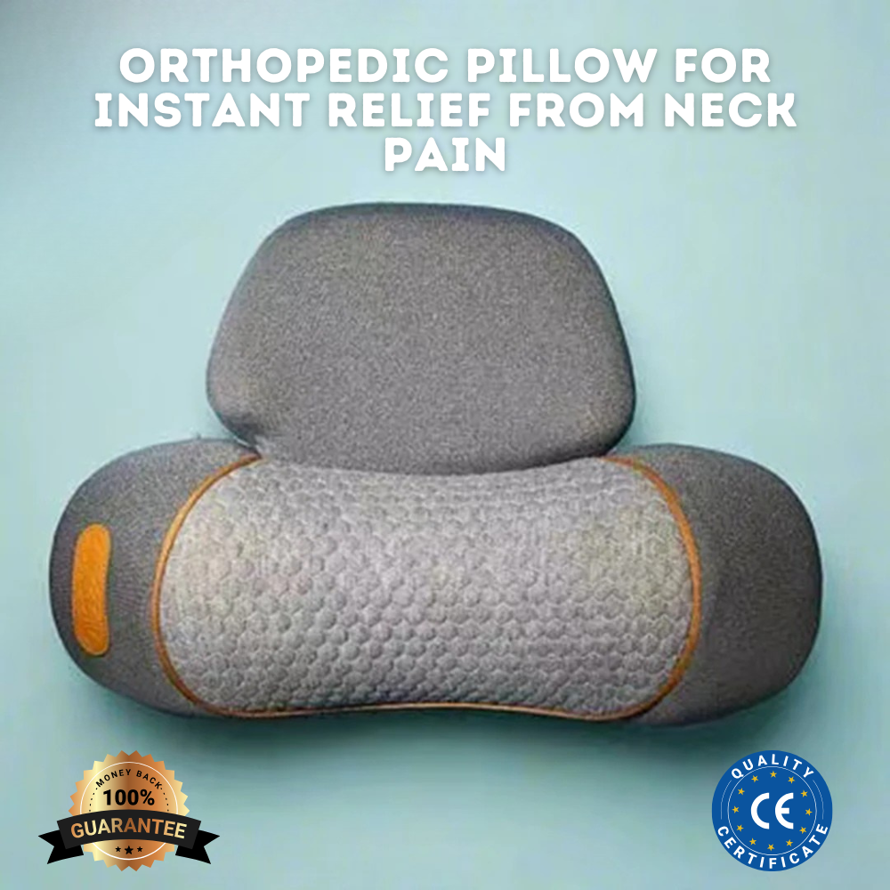 COSSEAL 3-in-1 Heated Neck Massage Pillow