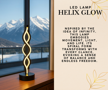 Helix Glow LED Lamp