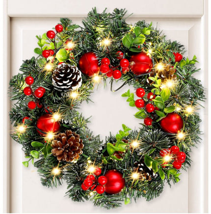 Winter Glow Wreath