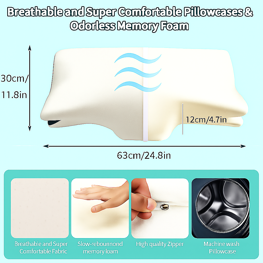 Ortho Memory Pillow - Sleep Better