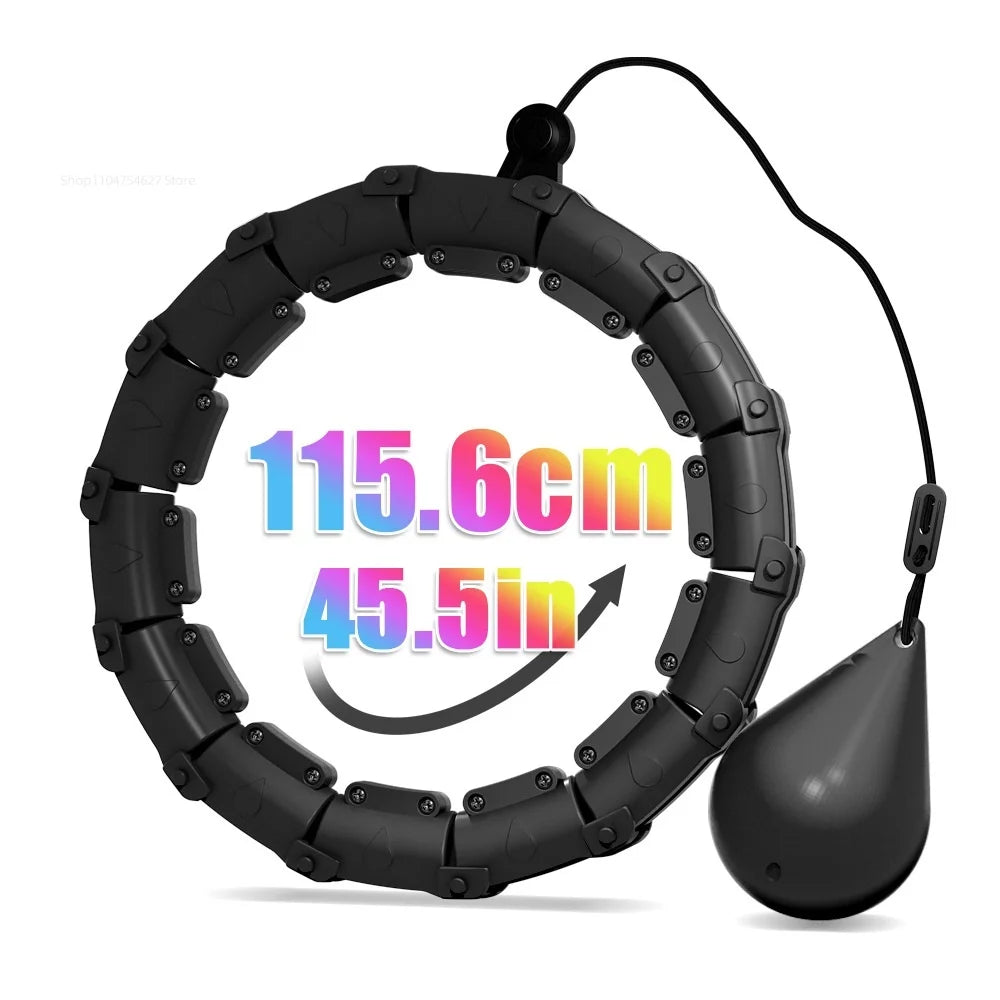 Hula Hoop, Abdominal Reduction Hula Hoop,Detachable. for Women,It Is a Home-Use Exercise Tool to Slim the Abdomen and Reduce Fat