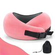 New Neck Pillow Memory Foam Neck Pillow Pillows for Sleeping Travel Neck Pillow with Luxury Mesh Bag Aircraft Travel Neck Pillow