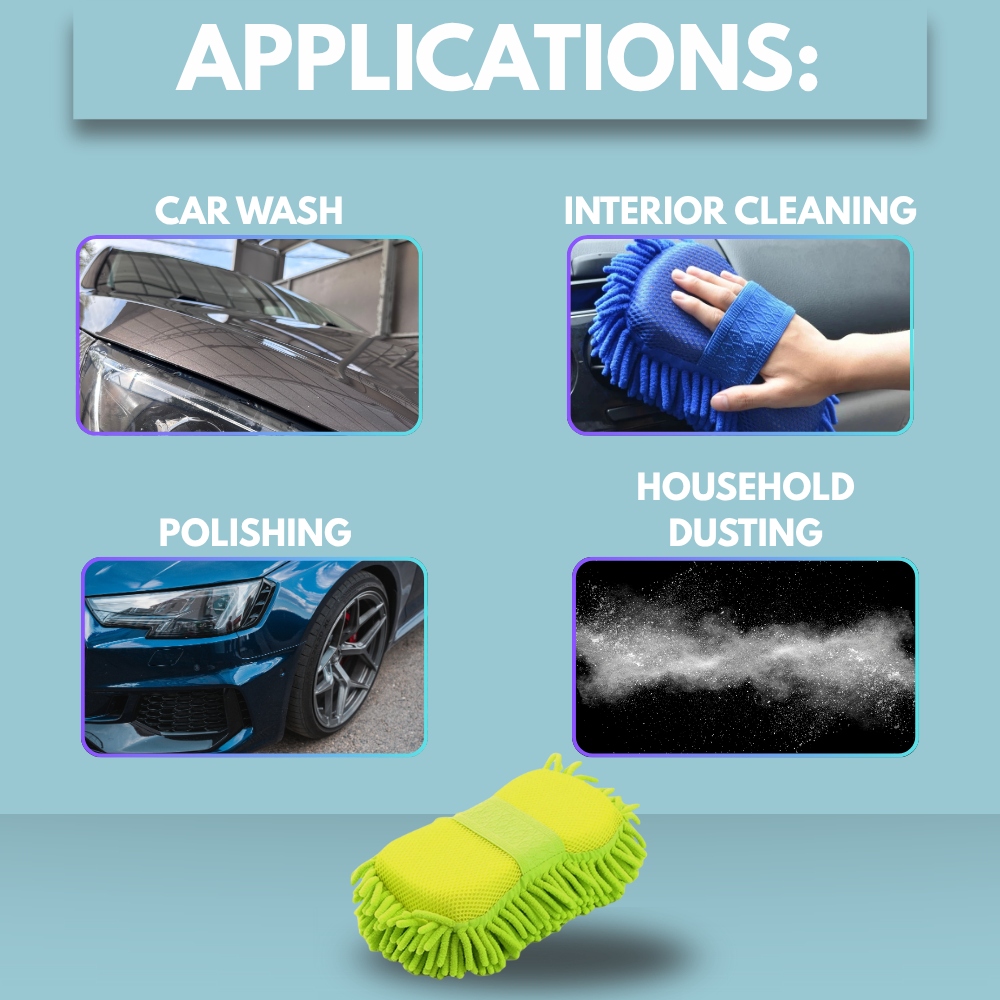 CleanGrip™ Car Wash Sponge