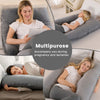 Pregnancy Pillows for Sleeping, J Shaped Full Body Maternity Pillow, Pregnancy Pillow for Women, Full Body Pillows for Sleeping